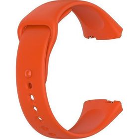 Microsonic Xiaomi Redmi Watch 3 Active Silicone Sport Band Turuncu Kordon