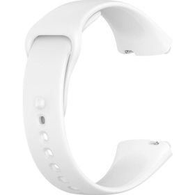 Microsonic Xiaomi Redmi Watch 3 Lite Silicone Sport Band Beyaz Kordon