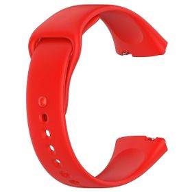 Microsonic Xiaomi Redmi Watch 3 Lite Silicone Sport Band Kırmızı Kordon