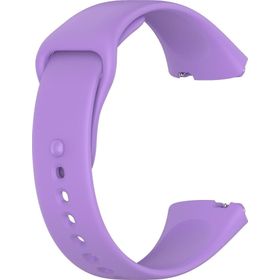 Microsonic Xiaomi Redmi Watch 3 Lite Silicone Sport Band Lila Kordon