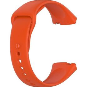 Microsonic Xiaomi Redmi Watch 3 Lite Silicone Sport Band Turuncu Kordon