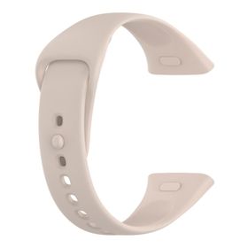 Microsonic Xiaomi Redmi Watch 3 Silicone Sport Band Bej Kordon