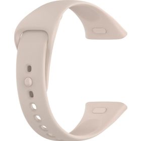 Microsonic Xiaomi Redmi Watch 3 Silicone Sport Band Bej Kordon