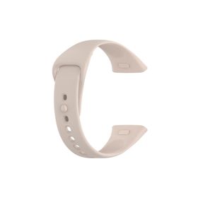 Microsonic Xiaomi Redmi Watch 3 Silicone Sport Band Bej Kordon