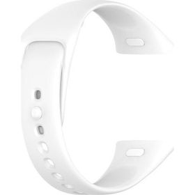 Microsonic Xiaomi Redmi Watch 3 Silicone Sport Band Beyaz Kordon