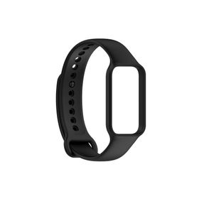 Microsonic Xiaomi Smart Band 8 Active Silicone Sport Band Siyah Kordon