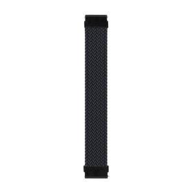 Microsonic Xiaomi Watch S3 155 mm Braided Solo Loop Band Siyah Kordon