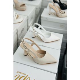 Mida Shoes Y3060 Ten Kadın Topuklu Ayakkabı