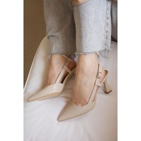 Mida Shoes Y3060 Ten Kadın Topuklu Ayakkabı