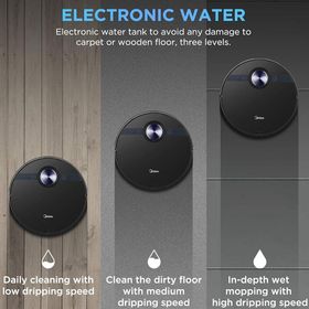 Midea M7 Siyah Robot Süpürge