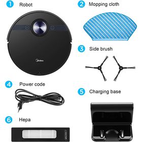 Midea M7 Siyah Robot Süpürge