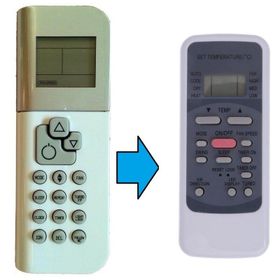 Midea Rg19b E Eşdeğer Klima Kumandası