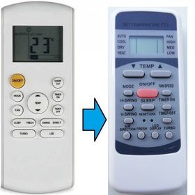 Midea Rg57b Bge Klima Kumandası