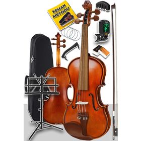 Midex 23053 GLA 124X Set Profesyonel Üst Kalite Gül Ağacı Keman