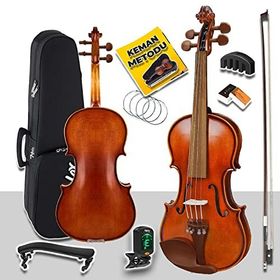 Midex 23053 GLA 124X Set Profesyonel Üst Kalite Gül Ağacı Keman