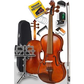 Midex 23053 GLA 124X Set Profesyonel Üst Kalite Gül Ağacı Keman
