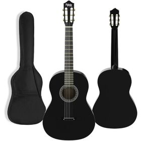 Midex CG-270BK Siyah 4 4 Yetişkin Boy Sap Ayarlı Full Klasik Gitar