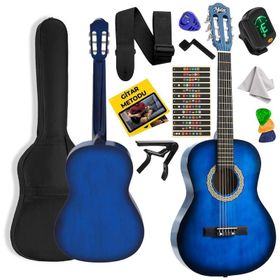 Midex CG-270BL 4 4 Yetişkin Boy Sap Ayarlı Full Klasik Gitar