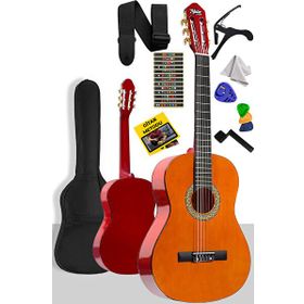 Midex CG-270M Doğal Renk 4 4 Yetişkin Boy Sap Ayarlı Full Klasik Gitar