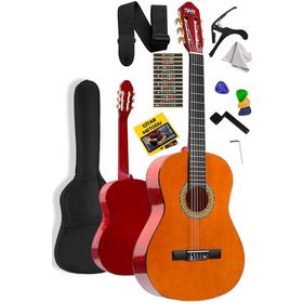 Midex CG-270M Doğal Renk 4 4 Yetişkin Boy Sap Ayarlı Full Klasik Gitar