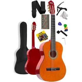 Midex CG-270M Doğal Renk 4 4 Yetişkin Boy Sap Ayarlı Full Klasik Gitar
