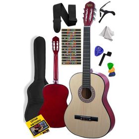 Midex CG-270NT Doğal Renk 4 4 Yetişkin Boy Sap Ayarlı Full Klasik Gitar