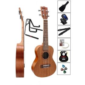 Midex CT-24M Set Çanta Metod Askı Tuner Tel Pena Concert Ukulele