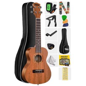 Midex CT-24MC Concert Ukulele Case Metod Askı Tuner Pena Set