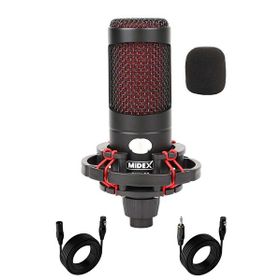 Midex CXN-30 Condenser + 48V Stüdyo Ses Kayıt Mikrofonu Stüdyo Ekipman Seti