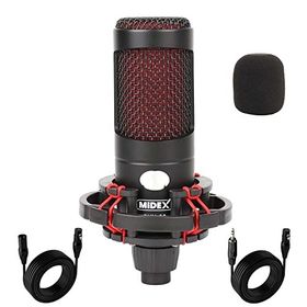 Midex CXN-30 Condenser + 48V Stüdyo Ses Kayıt Mikrofonu Stüdyo Ekipman Seti