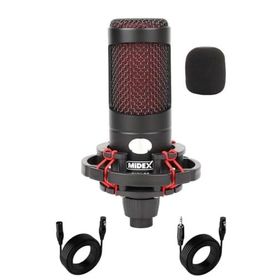 Midex CXN-30 Condenser + 48V Stüdyo Ses Kayıt Mikrofonu Stüdyo Ekipman Seti