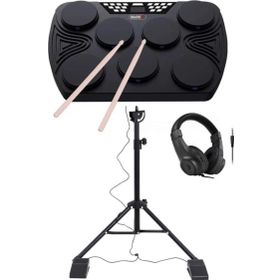 Midex Ddx-105St Profesyonel Standlı Bluetooth Dijital Davul Şarjlı Elektro Bateri