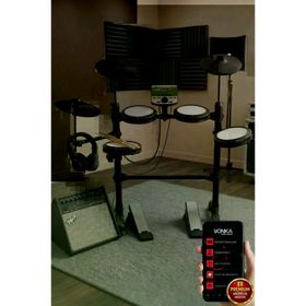 Midex DDX-110BT 70 AMP Amfili Profesyonel Dijital Davul Elektronik Bateri Seti