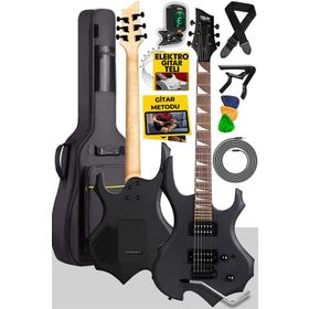 Midex Force Masif Ağaç Üst Seviye Elektro Gitar