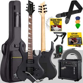 Midex Force Masif Ağaç Üst Seviye Elektro Gitar