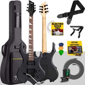 Midex Force Masif Ağaç Üst Seviye Elektro Gitar