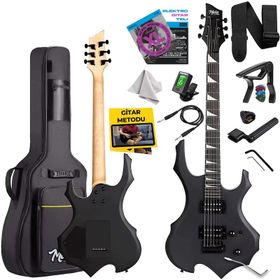 Midex Force Masif Ağaç Üst Seviye Elektro Gitar