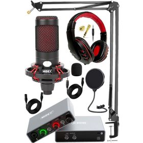 Midex GLX-700GR Ses Kartı + CXN-30 Stüdyo Mikrofon Stüdyo Ekipman Seti
