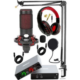 Midex GLX-700GR Ses Kartı + CXN-30 Stüdyo Mikrofon Stüdyo Ekipman Seti