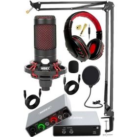Midex GLX-700GR Ses Kartı + CXN-30 Stüdyo Mikrofon Stüdyo Ekipman Seti