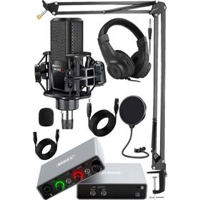 Midex GLX-700GR Ses Kartı + MX-2020 Stüdyo Mikrofon Stüdyo Ekipman Seti
