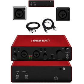 Midex GLX-700GR Üst Segment USB Stüdyo Ses Kartı
