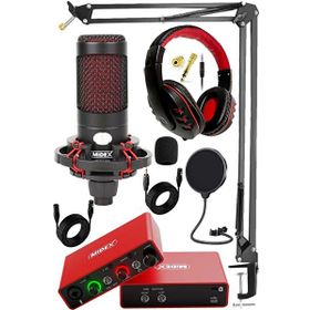 Midex GLX-700RD Ses Kartı + CXN-30 Stüdyo Mikrofon Stüdyo Ekipman Seti