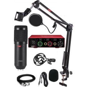 Midex Glx Paket-3 Bm800 Mikrofon + Stüdyo Ses Kartı + Stand + Filtre