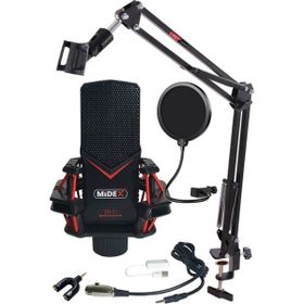 Midex GMX-1ST PC ve Telefon Stand ve Filtreli Condenser Stüdyo Mikrofonu