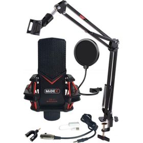 Midex GMX-1ST PC ve Telefon Stand ve Filtreli Condenser Stüdyo Mikrofonu