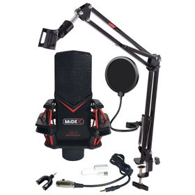 Midex GMX-1ST PC ve Telefon Stand ve Filtreli Condenser Stüdyo Mikrofonu