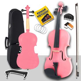 Midex HGA24PİNK-PAK Pembe 1/2 Çocuk Kemanı Seti