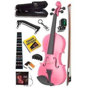 Midex HGA24PİNK-PAK Pembe 1/2 Çocuk Kemanı Seti