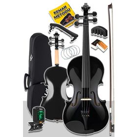 Midex HGA44BK-PAK 4/4 Full Siyah Set Keman